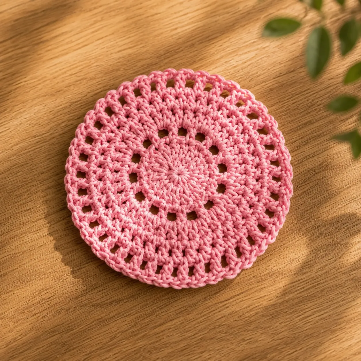 Round Coaster (Pink)