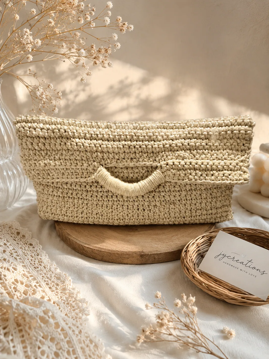 Pearl Weave Clutch